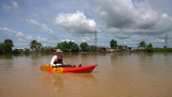 Pat on the Bang Pakong River